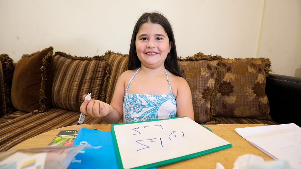 How One Student in Lebanon is Benefiting from QITABI 2’s Educational Boxes